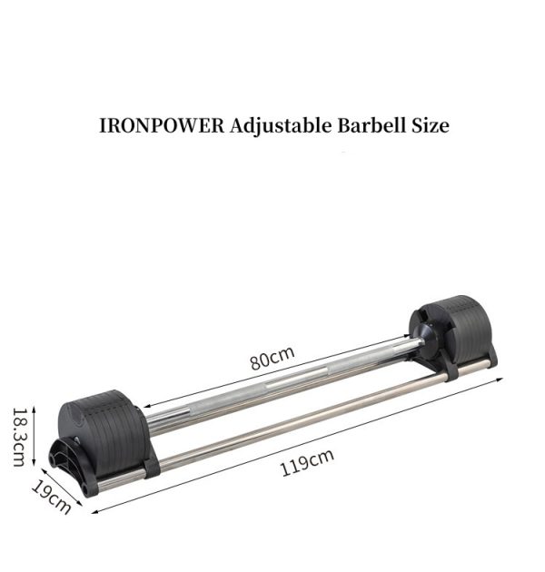 ADJ200 Adjustable Barbell - Image 2