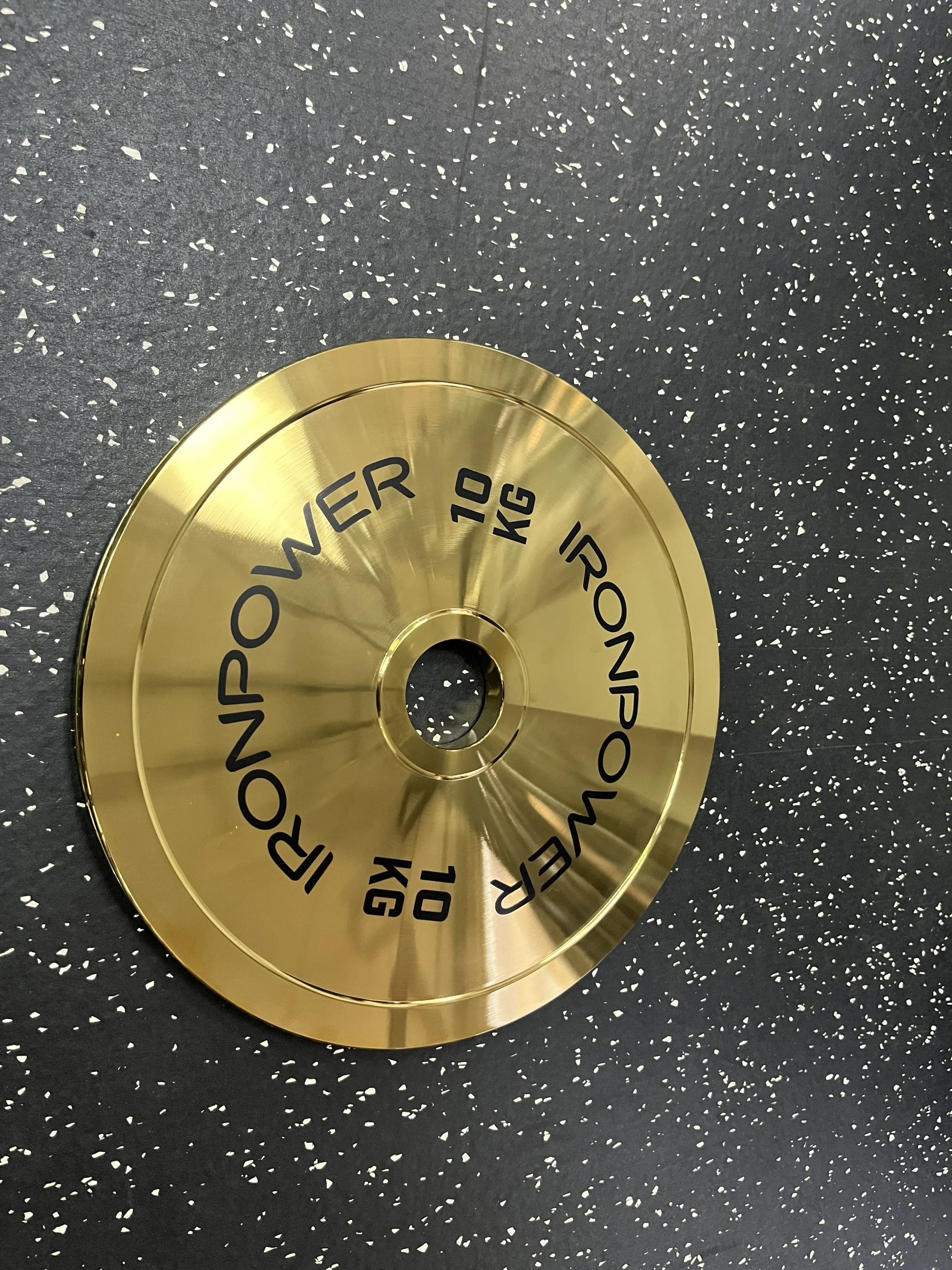SP001 Gold Steel Weight Plate - Image 3