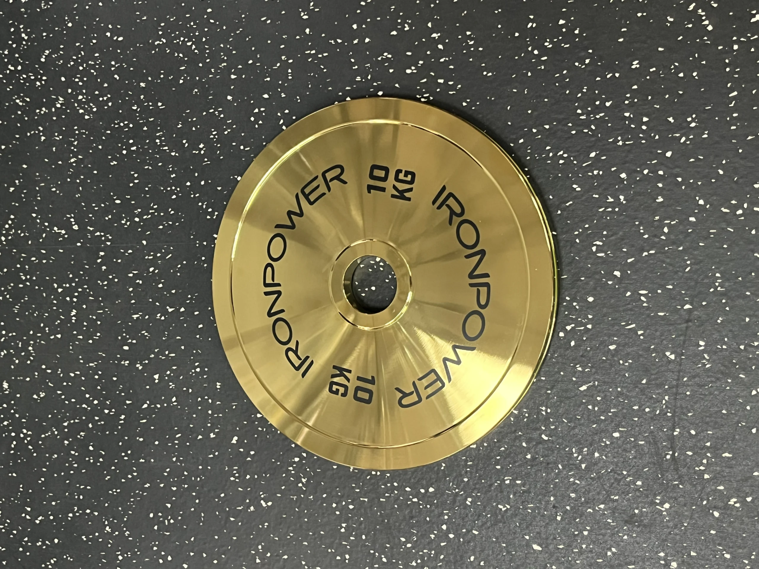 SP001 Gold Steel Weight Plate - Image 2