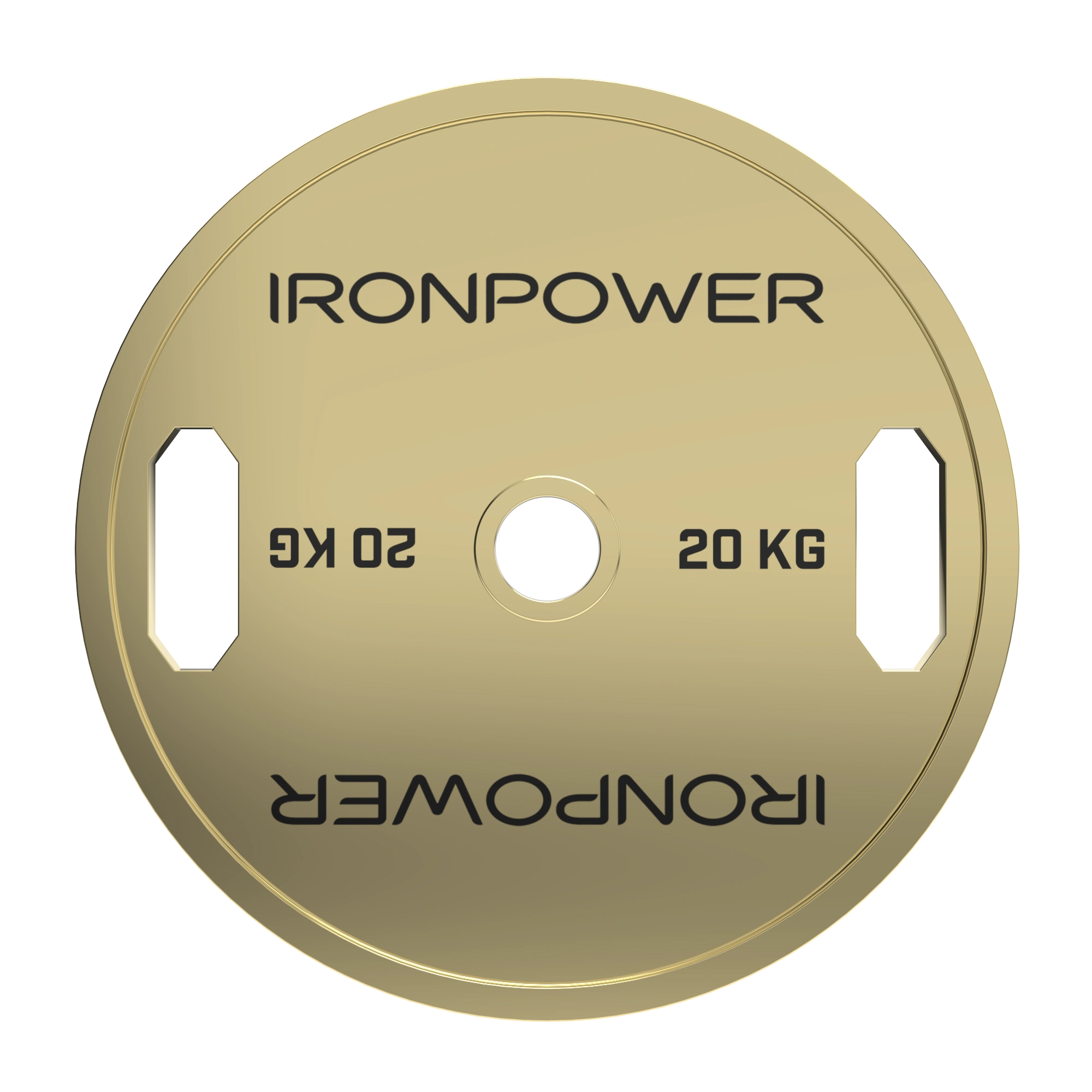SP003-1 Grip Gold Steel Weight Plate - Image 3