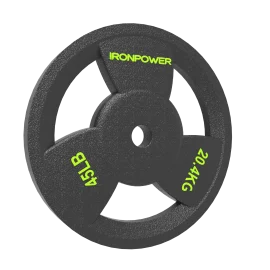 SP007 Tri Grip Cast Iron Weight Plates