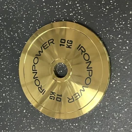 SP001 Gold Steel Weight Plate