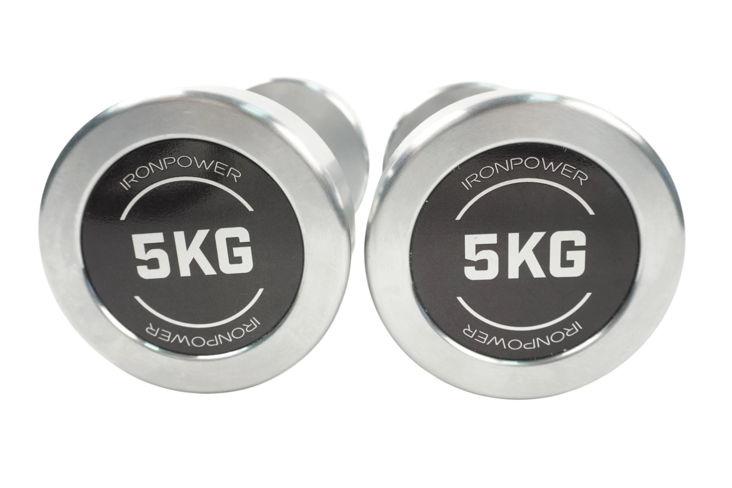 DB005B Chrome Round Dumbbell - Image 6