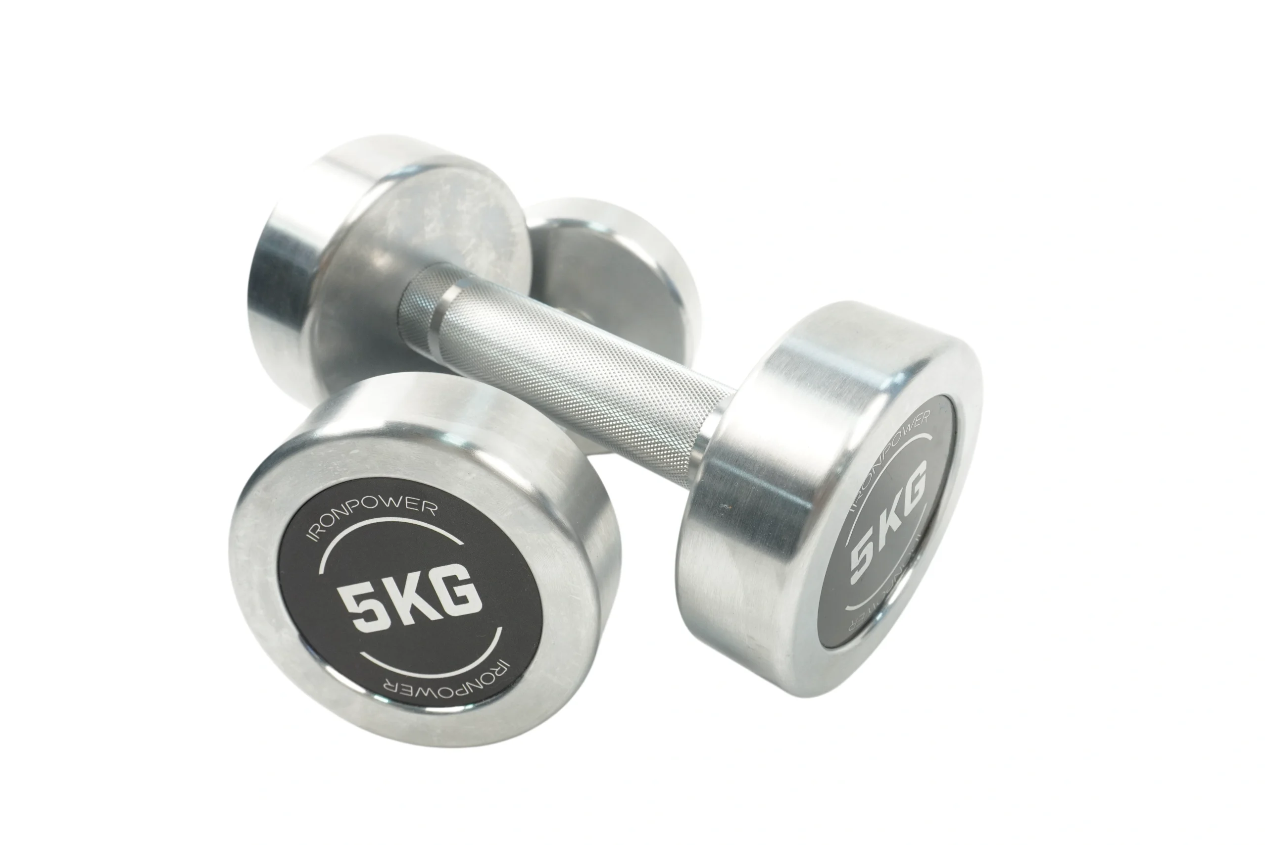 DB005B Chrome Round Dumbbell - Image 5