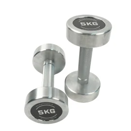 DB005B Chrome Round Dumbbell