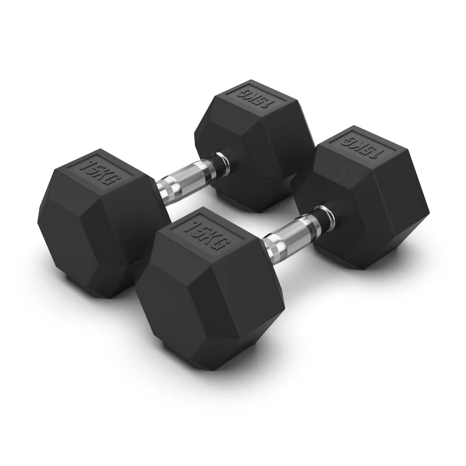 DB001 Hex Rubber Dumbbell
