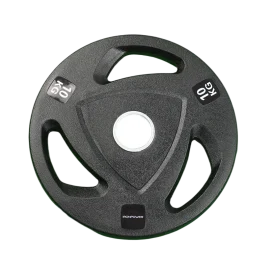 WP101 Rubber Coated Tri Grip Weight Plate