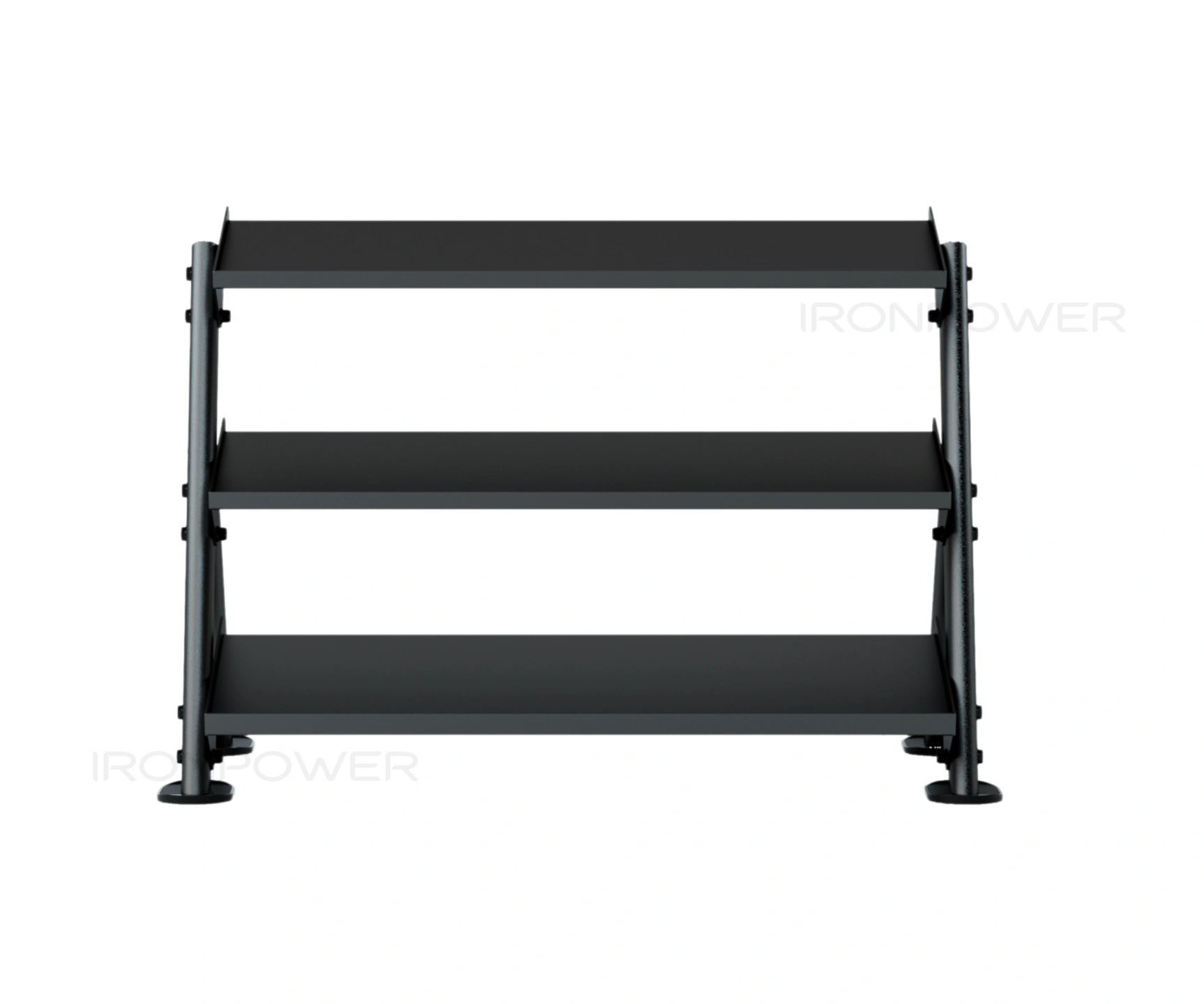BS3020 3-Tier Shelf Dumbbell & Kettlebell Rack - Image 2