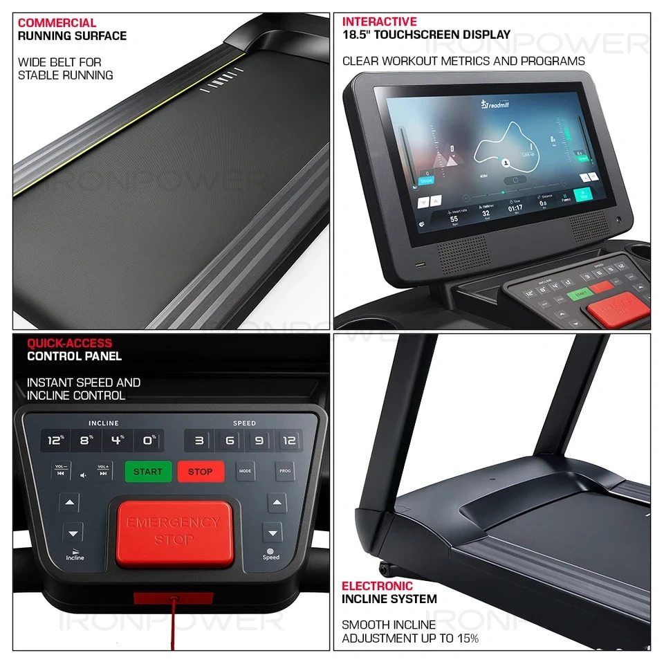 CT8 Commercial Treadmill - Image 4